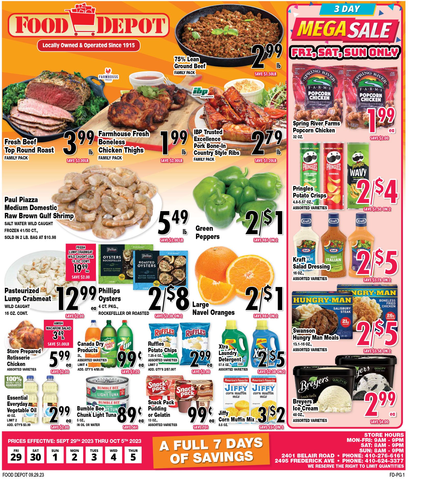 This Week's Specials - page 1